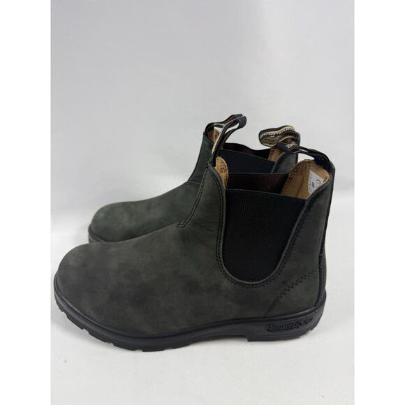 Blundstone 587 Rustic Black Chelsea Boots New Box Women 9.5 Men 7.5 main image 15